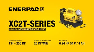 XC2T-Series Cordless Hydraulic Pump | Enerpac