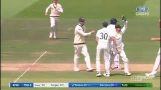 Bairstow gets out with his own tactic