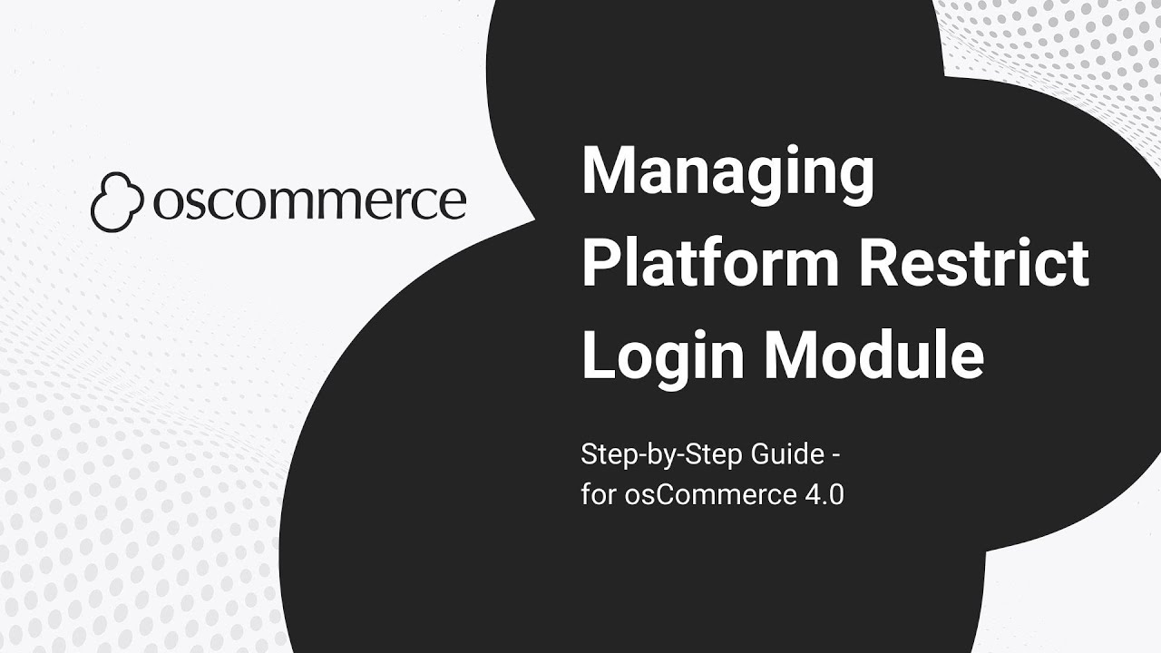 Managing Platform Restrict Login Module | Email Domain Access Control ...