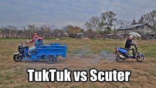 Tuktuk Vs Scuter 2 Timpi