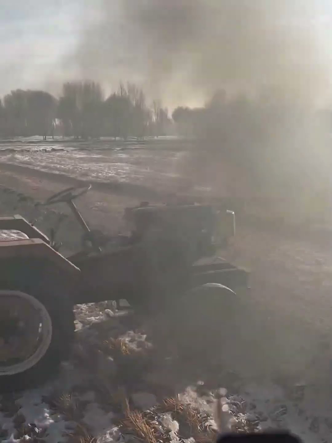 Tractor remote control driving process- Good tools and machinery make work easy