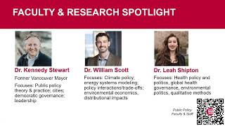 SFU Public Policy Minor Information Session