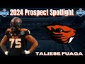 Taliese fuaga is a mauler  2024 nfl draft prospect spotlight