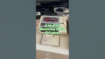 Fun discovering old games on tape. #c64 #commodore #retrogaming