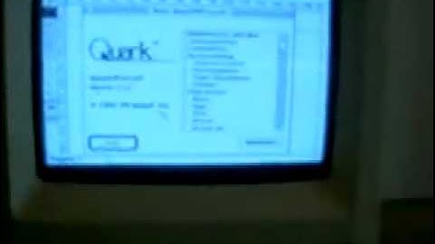 My First Mac with Quark 2.1.2