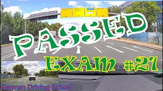 Real Driving Exam Test #21  German Driving School  07/2023 Fahrschule English
