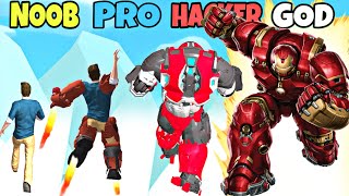 NOOB vs PRO vs HACKER vs GOD in Full Metal 3D screenshot 3