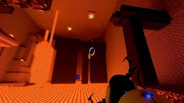 ZirCreepsAlot Plays: Portal 2 Custom Maps - Minecraft in Portal 2 {Part 5}