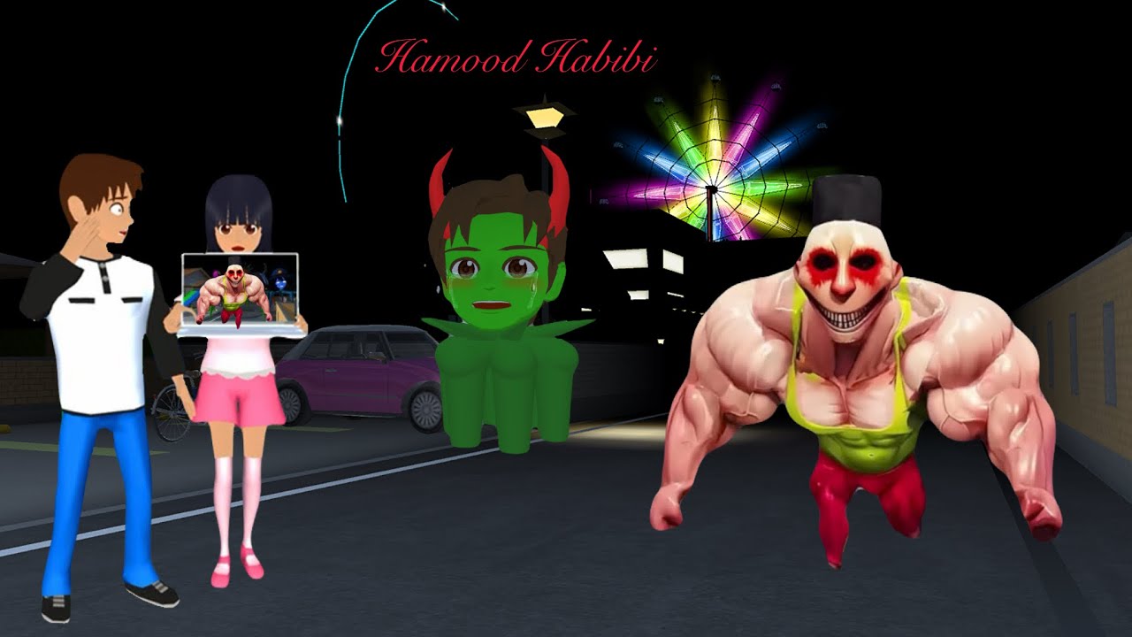 Hamood Habibi X Alpha Horse 😱| Sakura Police | Sakura School Simulator