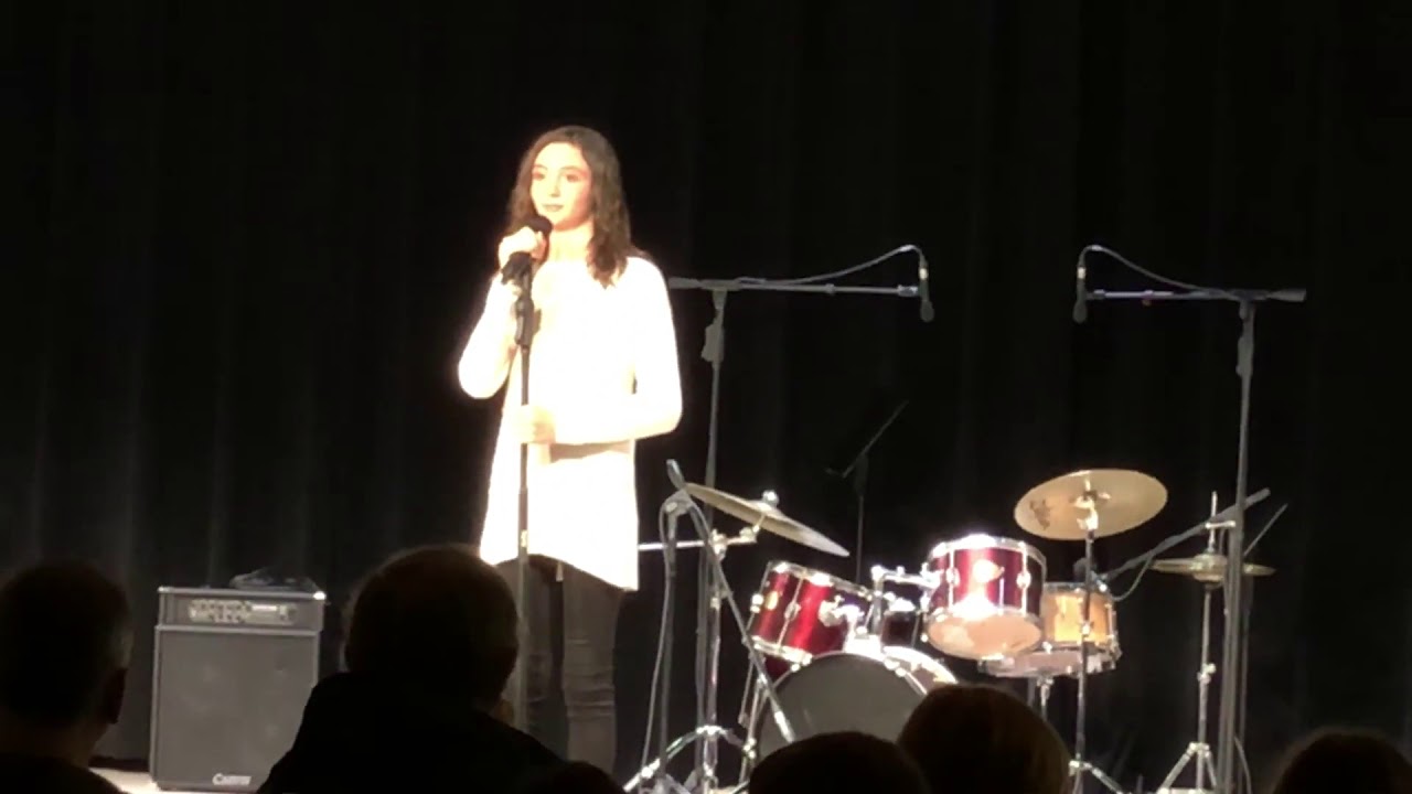 Avayda's performance at talent show