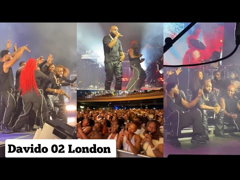 Davido Performs B4 B4 FT Mayorkun & Fola In 02 London. Full Performance