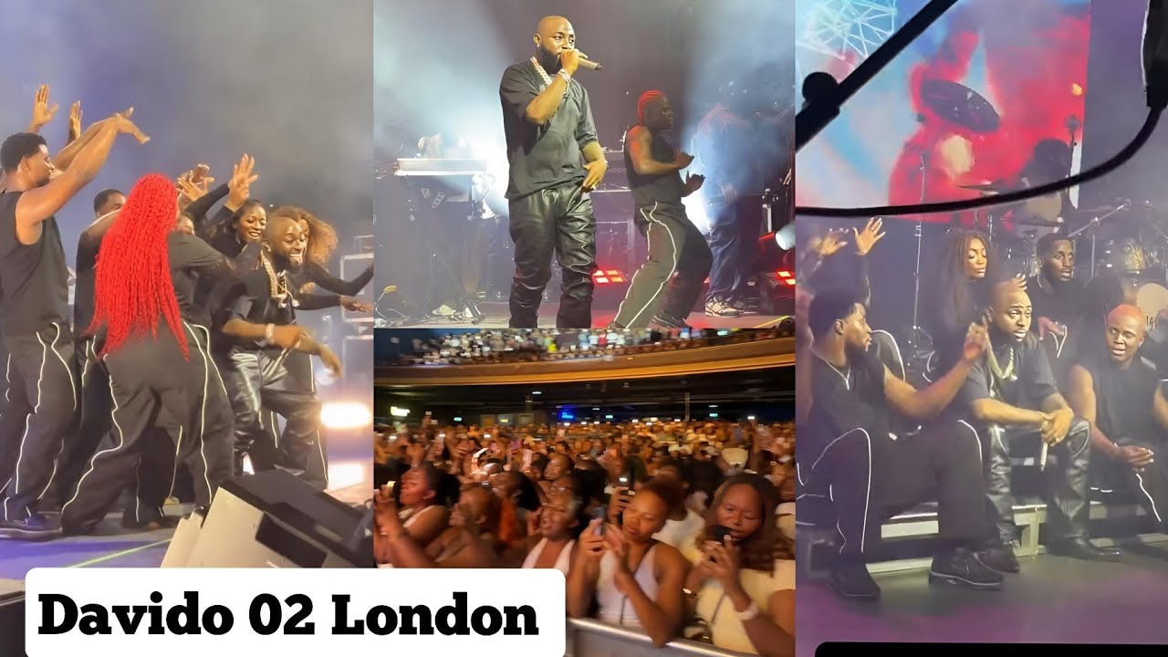 Davido Performs B4 B4 FT Mayorkun & Fola In 02 London. Full Performance