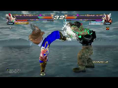 Yaksa Heihachi VS Yaksa Jack Laggy PS4 Version 5 Tekken 7 20230209054605