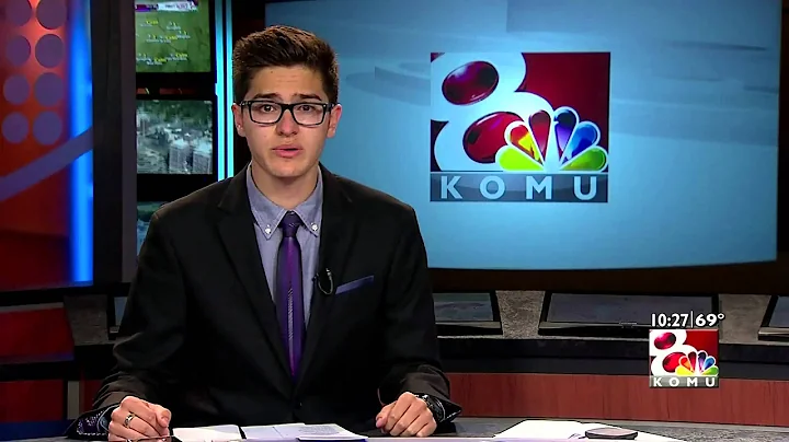 Daniel J. Litwin anchoring live. KOMU-8 News. 9-28...