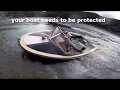 Putting plastic on your jetboat hull