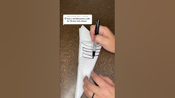 Garbage bag spider webs! 🕷 subscribe to see more Halloween crafts #halloween #craftideas