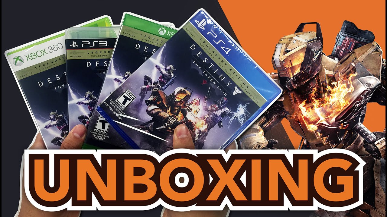 Destiny The Taken King Legendary Edition (PS4/Xbox One/PS3/Xbox 360)  Unboxing !! - YouTube
