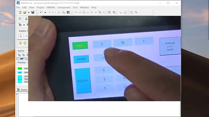 Instruction of Exporting the Receipe of TK HMI
