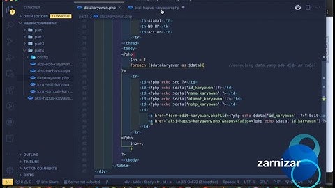 CRUD PHP & Mysql Materi SMK RPL #PART4