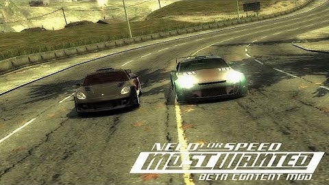 NFS Most Wanted Beta Content Mod 2.0 | Blacklist_10 Karl "Baron" Smit _ Race 1