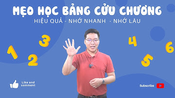 HỌC BẢNG CỬU CHƯƠNG - SIÊU NHANH - SIÊU DỄ | Lê Mạnh Cường