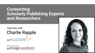 Celebrity Make Your Published Research More Visible with Kudos - An Interview with Charlie Rapple [Trailer] Profile