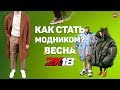 КАК СТАТЬ МОДНИКОМ ВЕСНОЙ 2018 ?