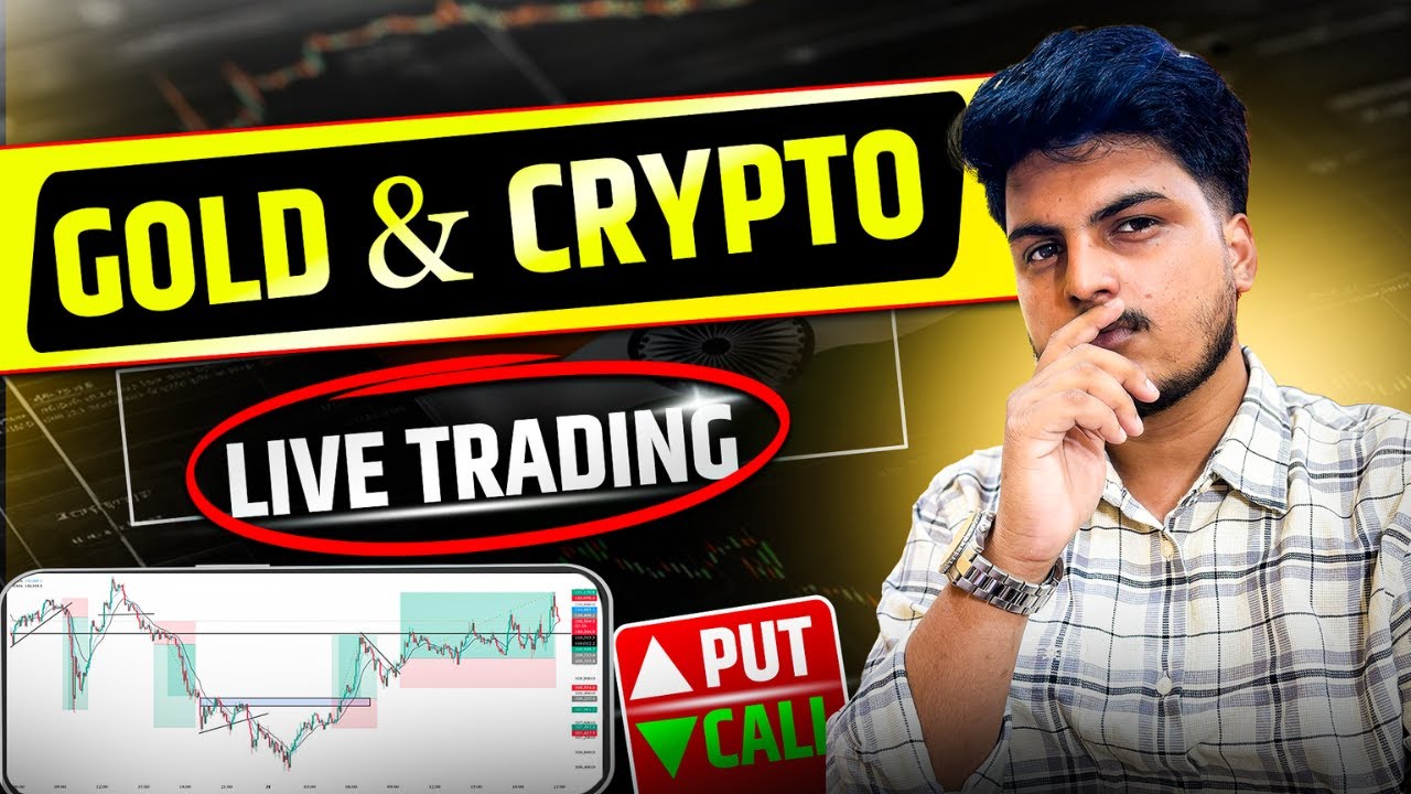 Live Crypto and Gold Scalping Trading | 30  JANUARY | 