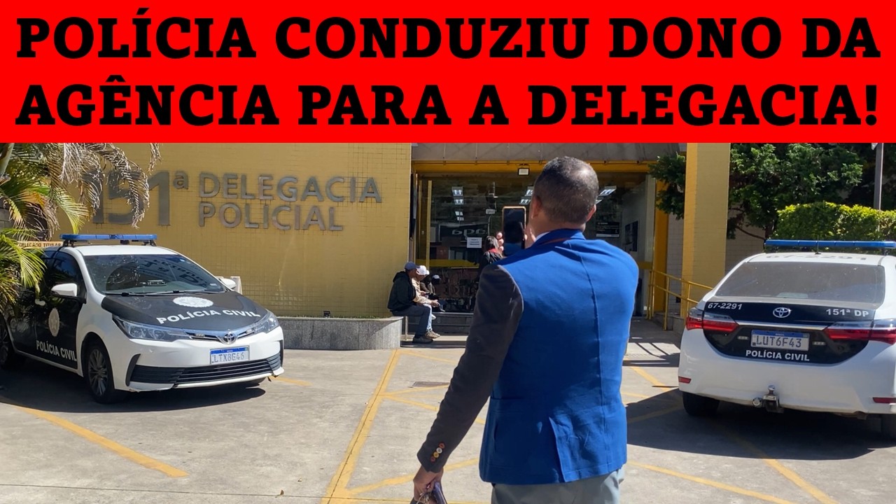 🚔 POLÍCIA leva dono de agência pra delegacia após DENÚNCIA DE GOLPE!