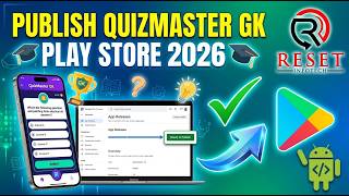 🚀 How to Publish QuizMaster GK App on Google Play Store (2026 Complete Guide) screenshot 5