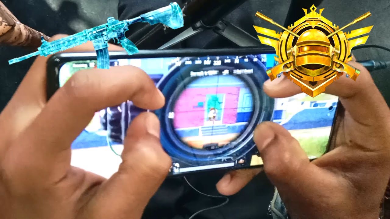 REDMI NOTE 10 PRO🔥HANCAM ||4 finger + full gyro PUBG gameplay