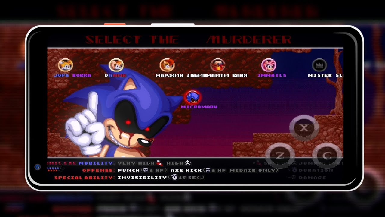 Sonic exe the disaster на андроиде