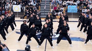 CVHS dance team rally