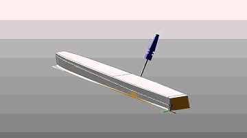 4 axis CNC simulation - Anequim´s Shear-web molds