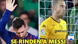 Se rinden a  Messi, el mas grande, Messi vs Betis LO QUE NO SE VIO