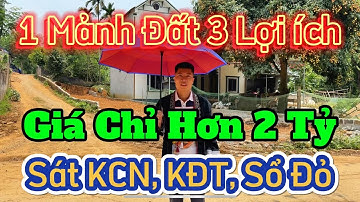 1 Mảnh đất 3 Lợi ích tại Yên Xuân,Hoà Lạc,gần Khu công nghiệp,khu đô thị Geleximco 1.100ha