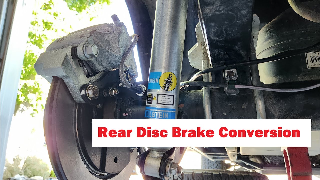 Rear Disc Brake Conversion S.O.S Performance YouTube