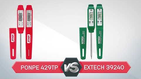 รีวิว Pocket Thermometer PONPE 429TP กับ EXTECH 39240