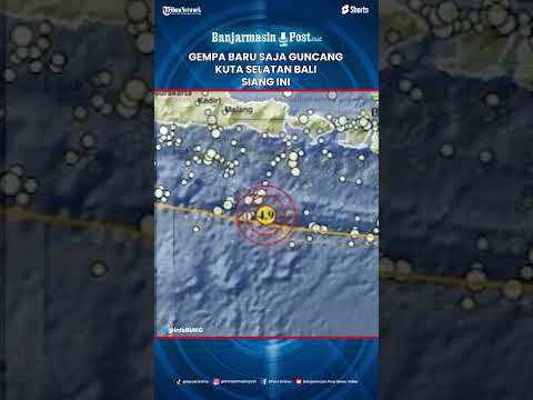 Gempa Baru Saja Guncang Kuta Selatan Bali Siang Ini, BMKG Catat Kekuatan Magnitudo 4,9