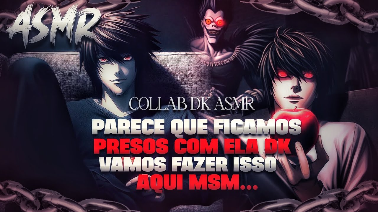 [ASMR] YANDERES ficam presos COM VOCÊ ATÉ QUE... 😱[ROLEPLAY] [COLLAB @dkasmr10]