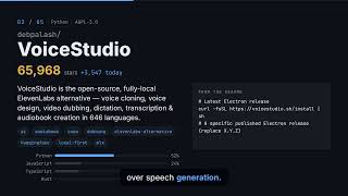 Rea, VoiceStudio, Context-Mode & 2 More: GitHub Trending, Oct 14