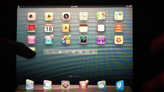 NCSettings Widget On iPad Mini @iPadJailbroken