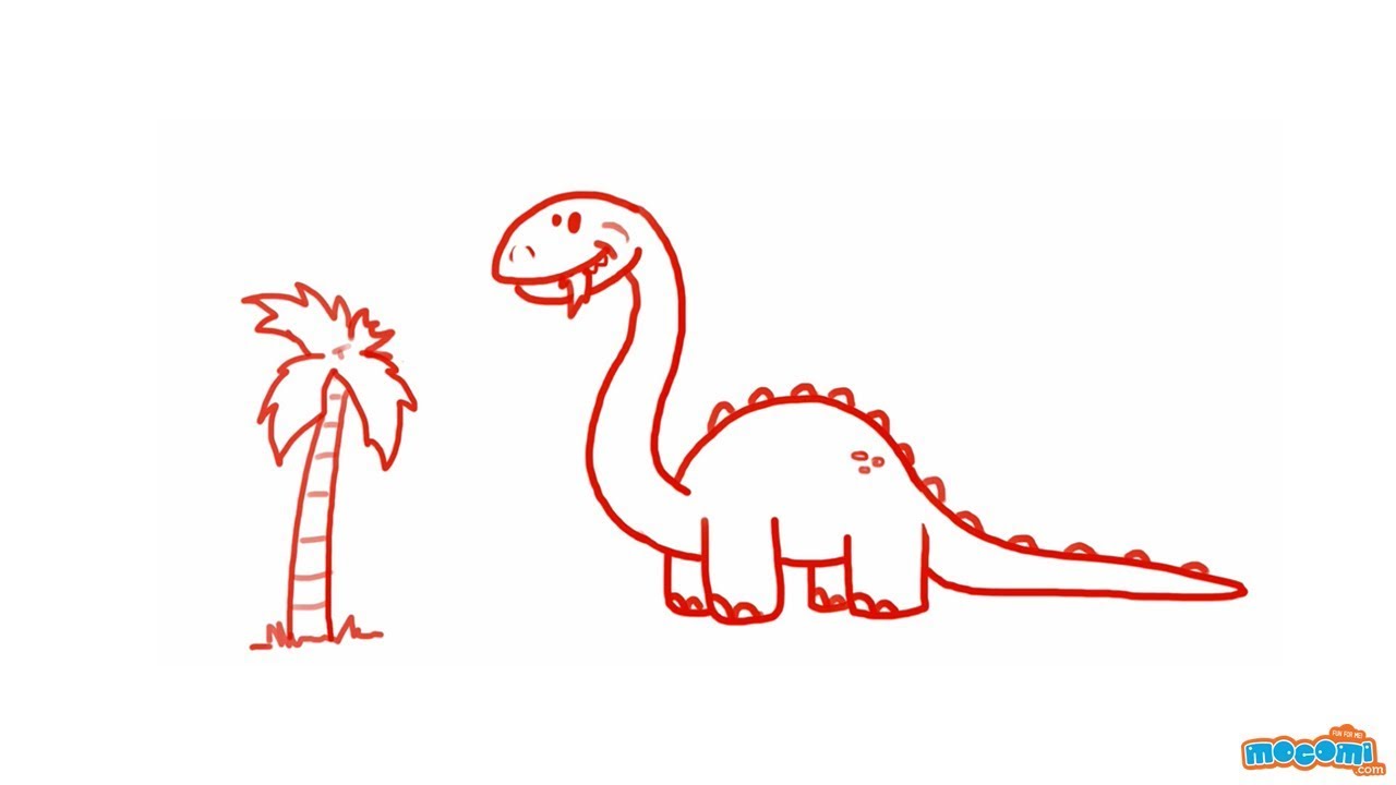 Featured image of post Cartoon Dinosaur Drawing For Kids / Dinosaurs are one of the members of the family clade dinosaura.