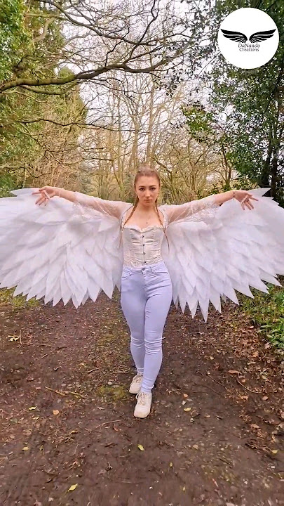 Making angel wings #customclothing #handmade #reworked #costumedesign #wings #cosplaywings #cosplay