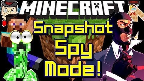 Minecraft SPY GAMEMODE New in Snapshot 14w05b!