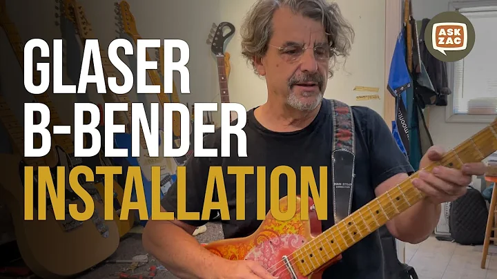 Joe Glaser installs a B-Bender in my Paisley Tele ...