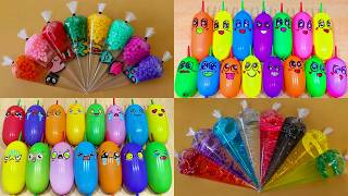 Making Slime with FUN BALLOONS and Piping Bags! Most Relaxing Slime Video#ASMR #626