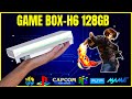 Game Box-H6 128GB | Um Novo Console Chinês com Case Futurista para Emulação