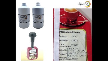 MACWID HAND STAMPING BATCH CODING MACHINE | HOW TO USE ?