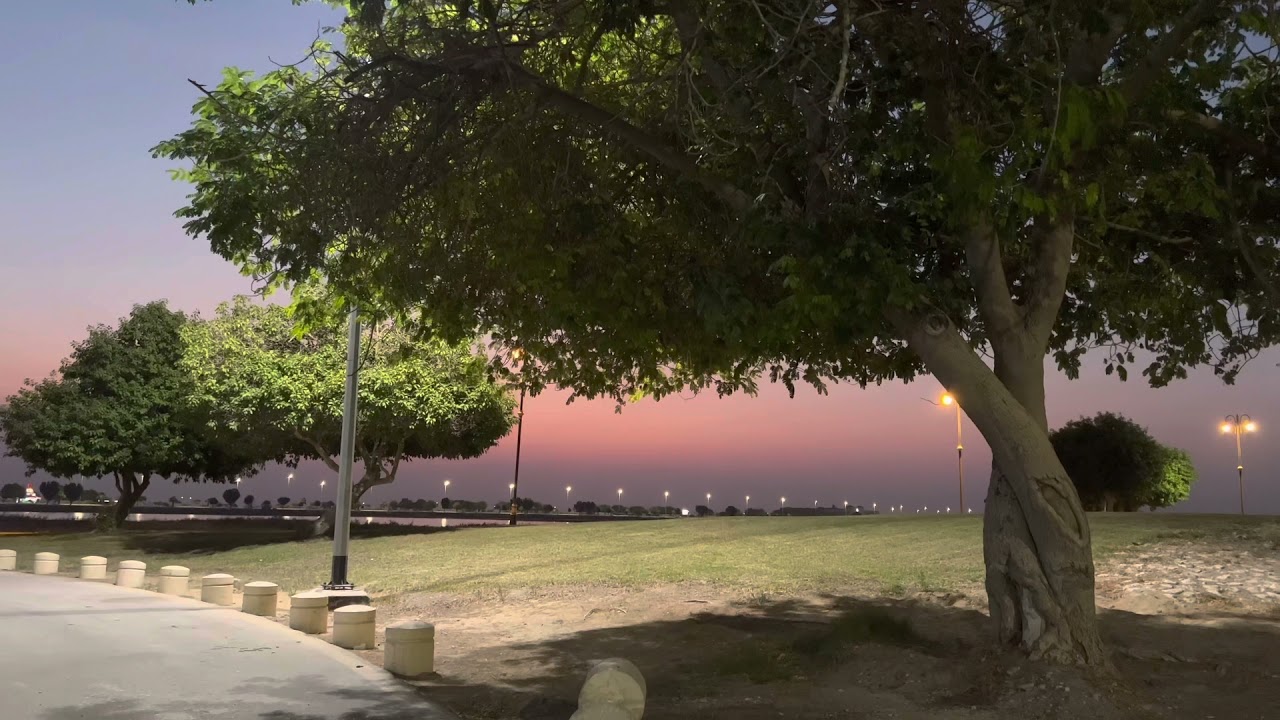 حديقة أسكان الخبر من بعد صلاة الفجر حتى شروق الشمس Askan Al-Khobar Paafter dawn prayer until sunrise